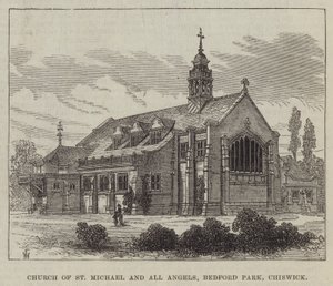 Church of St Michael and All Angels, Bedford Park, Chiswick af Frank Watkins